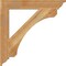 Ekena Millwork Legacy Traditional Rough Sawn Bracket, Western Red Cedar, 4"W x 30"D x 30"H BKT04X30X30LEC01RWR - alternate 3